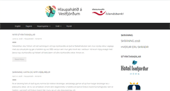 Desktop Screenshot of hlaupahatid.is